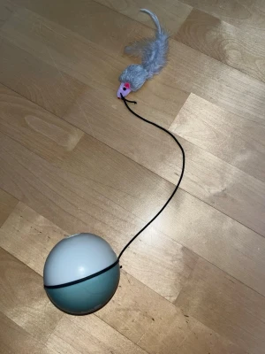 Kissan lelu - Kissan interaktiivinen lelu. Pallon saa päälle jolloin vetää hiirtä perässään. Ostettu zooplussalta. Eläintalous MMM Katsothan myös muut ilmoitukseni Tarjoa 