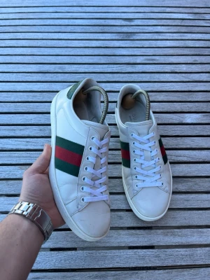 Gucci ace skor  - Gucci ace  | Bra skick | Nypris 8000kr | Storlek 41 innermått 26cm | Hör av dig vid minsta fråga eller fundering📩