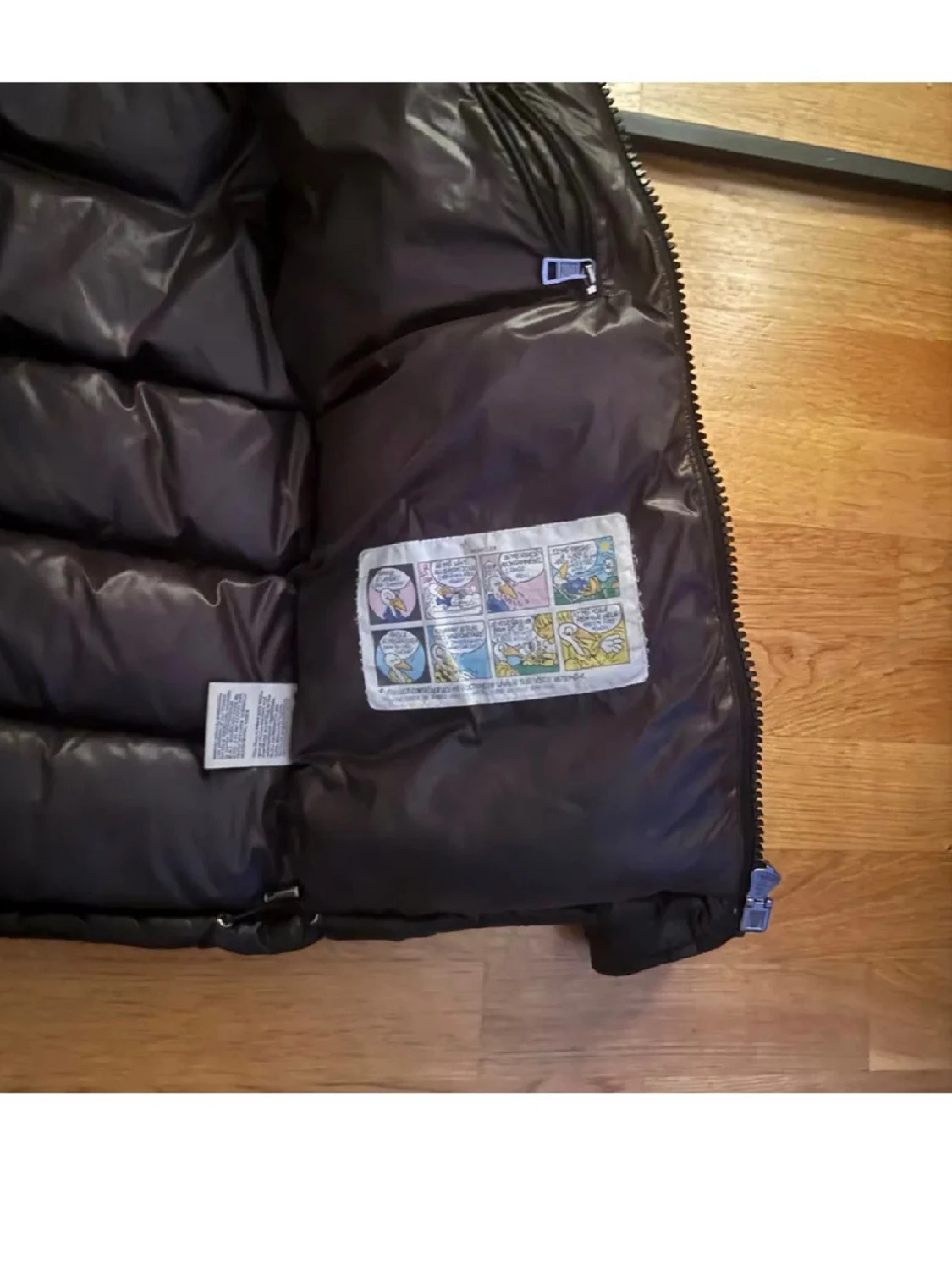 Svart pufferjacka från Moncler - 2