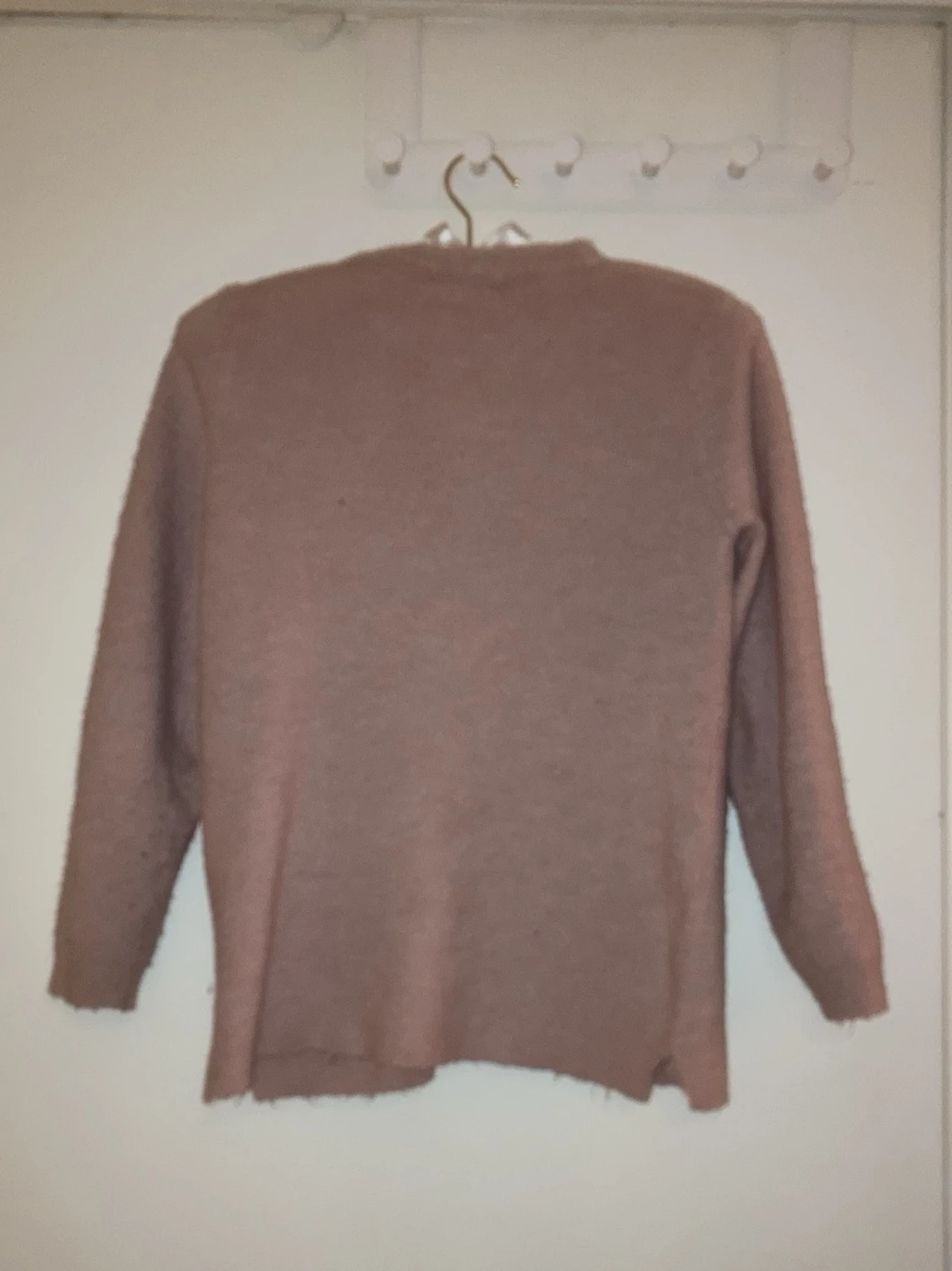 Beige kofta med knappar - 1