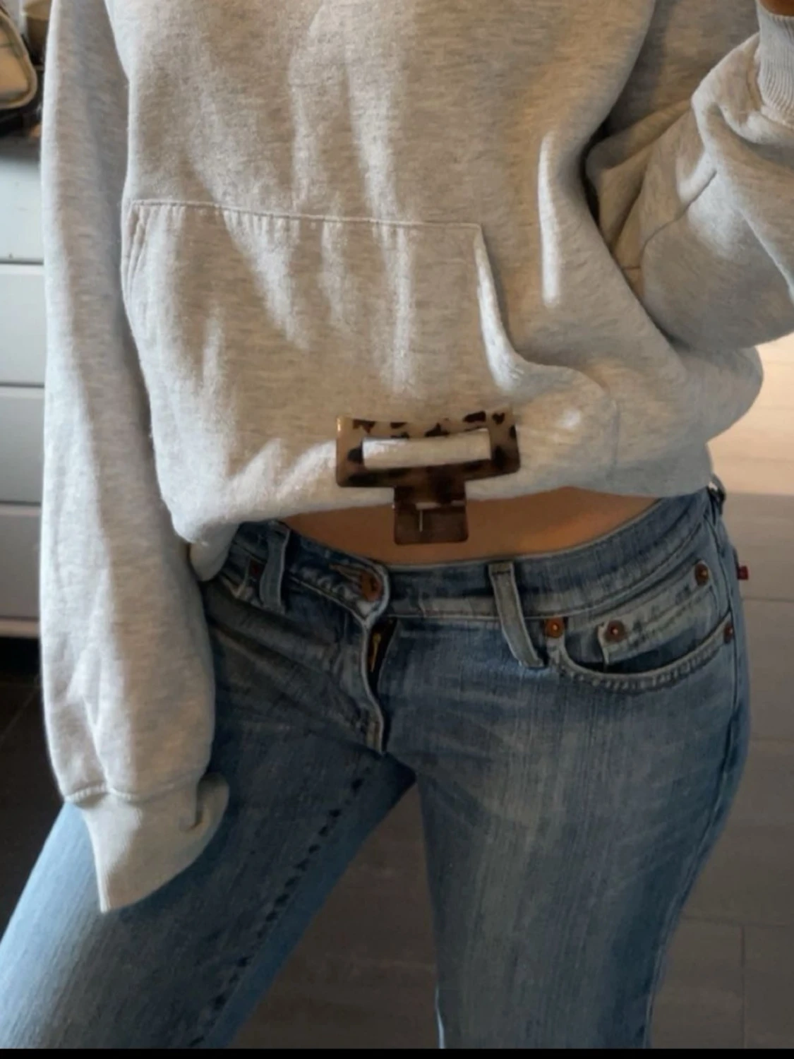 Ljusblå bootcut jeans från Big Star - 2