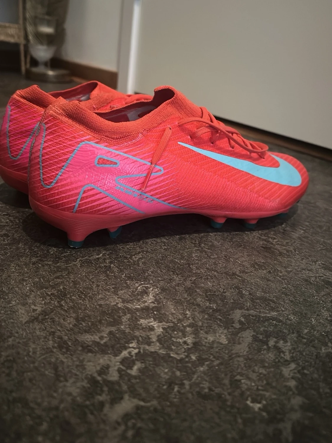 Nike Mercurial fotbollsskor röd/blå