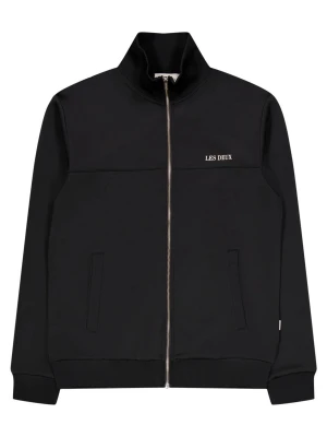 Svart jacka från Les Deux med dragkedja - Stilren svart jacka från Les Deux med hög krage och hel dragkedja framtill. Jackan har två sidofickor och diskret logga på bröstet. Tillverkad i ett mjukt material med ribbade muddar vid ärmslut och nederkant.