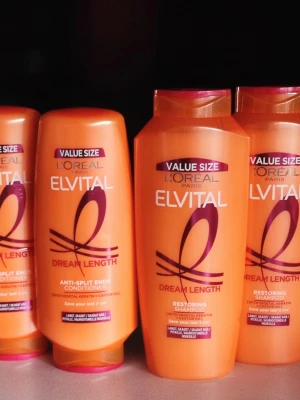 L'Oréal Elvital Dream Length XL  - Shampoo 2 x 500ml, balsam 2 x 400ml. Nya och oöppnade. Priset är för 4 produkter.