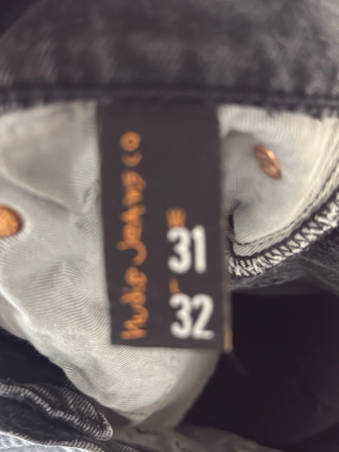 Mörkgrå Nudie jeans Grim Tim - 2