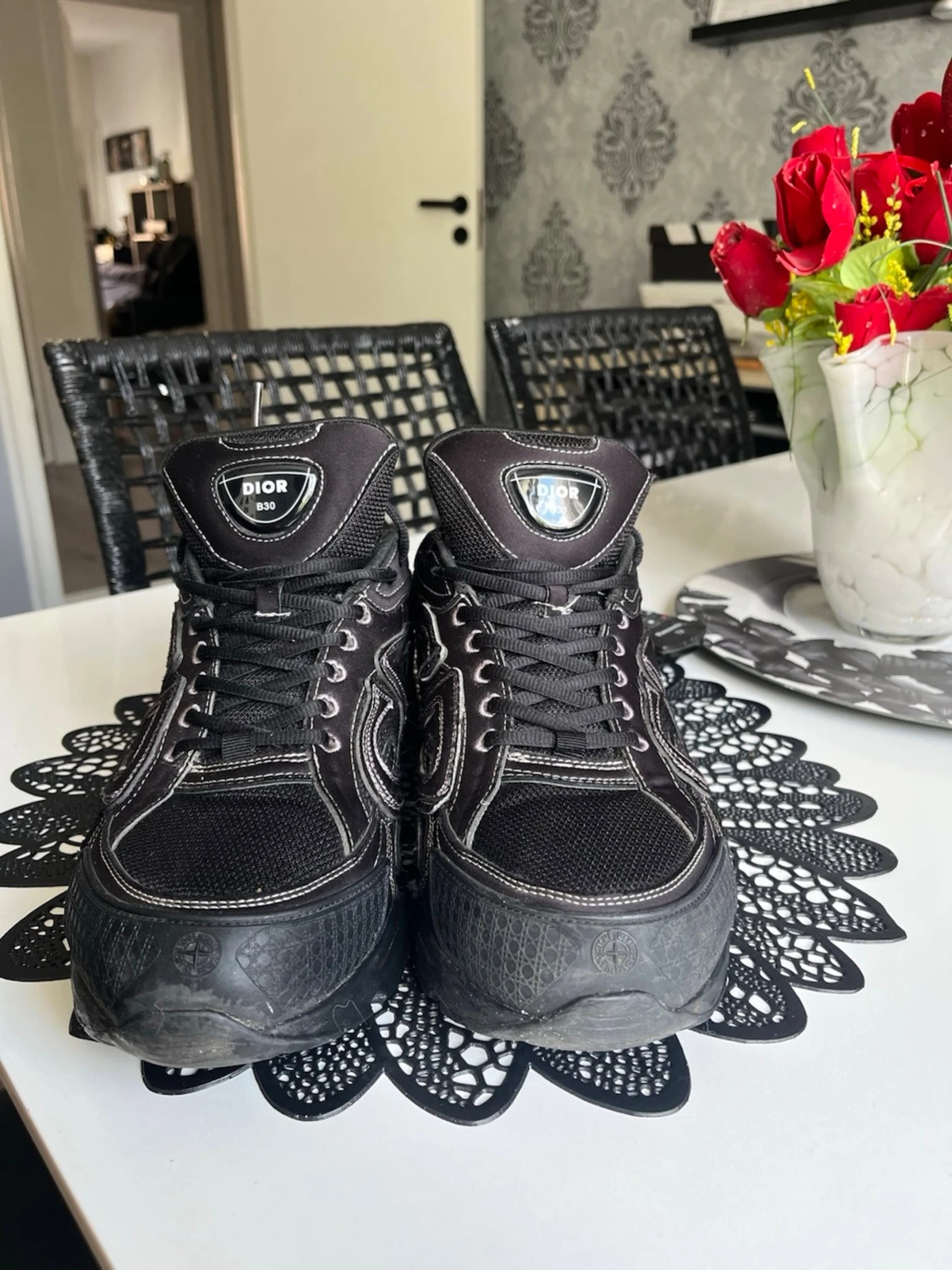 Svarta Dior B30 sneakers - 1
