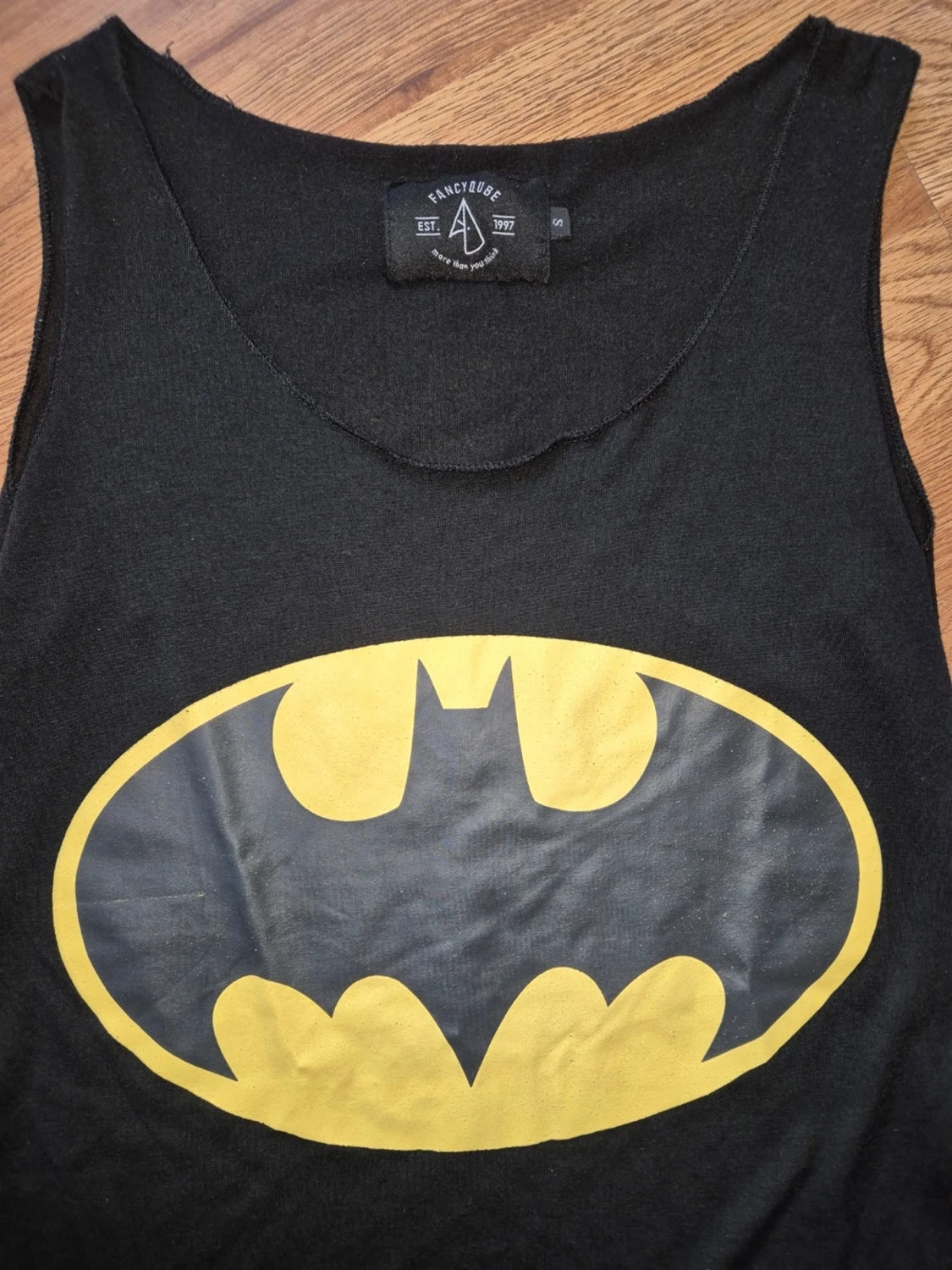 Fancycube Batman svart linne, storlek S eller ungdom - 3