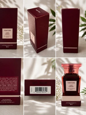 Tom Ford Lost Cherry 100 ml – Lyxig & beroendeframkallande doft 🍒✨ - Säljer min exklusiva Tom Ford Lost Cherry i 100 ml – en ikonisk parfym som verkligen sticker ut. Doften öppnar med saftiga körsbär och mandel, går över i mjuka blomnoter och landar i en varm bas av vanilj och tonkaböna.  Perfekt för dig som vill ha en unik, söt men ändå djup och sensuell doft som håller länge och får mycket komplimanger.  💎 Storlek: 100 ml 💎 Doft: Söt, varm och lyxig 💎 Passar: Både vardag och fest