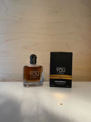 Giorgio Armani Stronger with you Intensely  - Brand new 99ml+ see pictures. Box in good condition, top cap is little bit Loose due to shipping, good price!