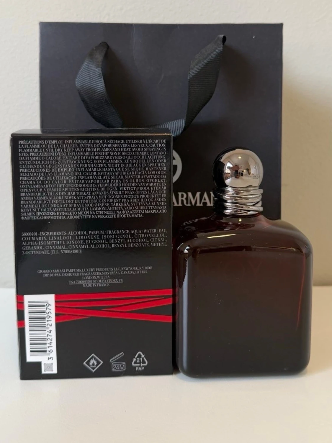 Emporio Armani Stronger With You Parfum - 1