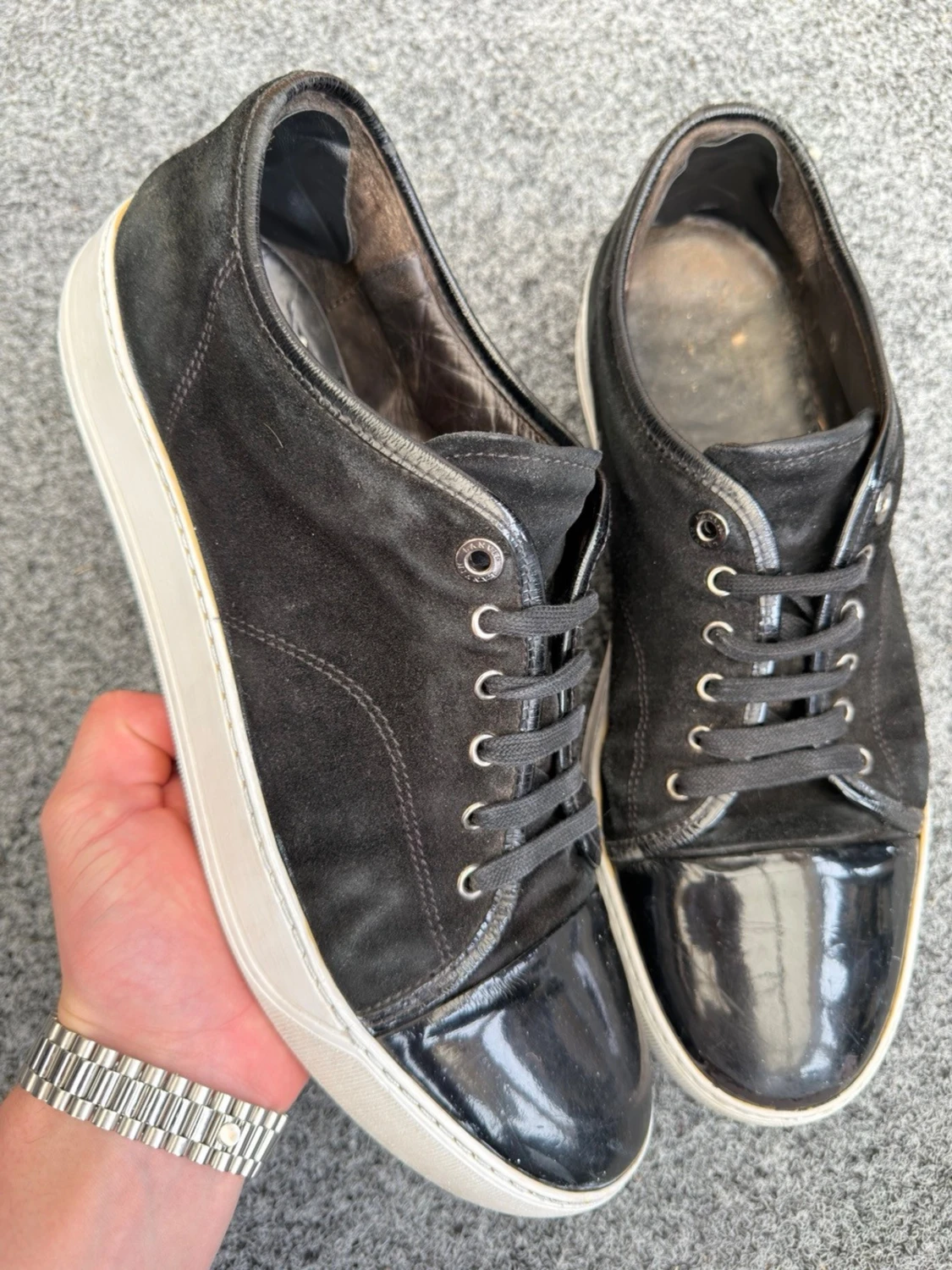Lanvin uk10 svart