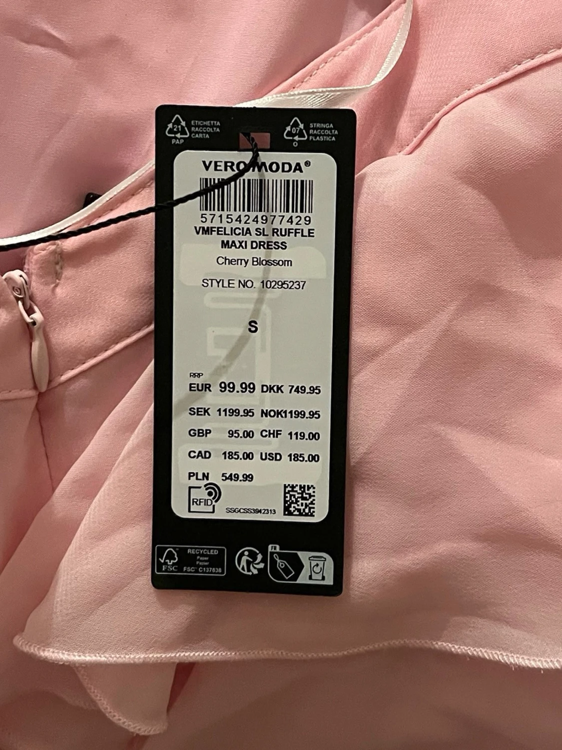 Vero Moda - Felicia volangklänning  - 4