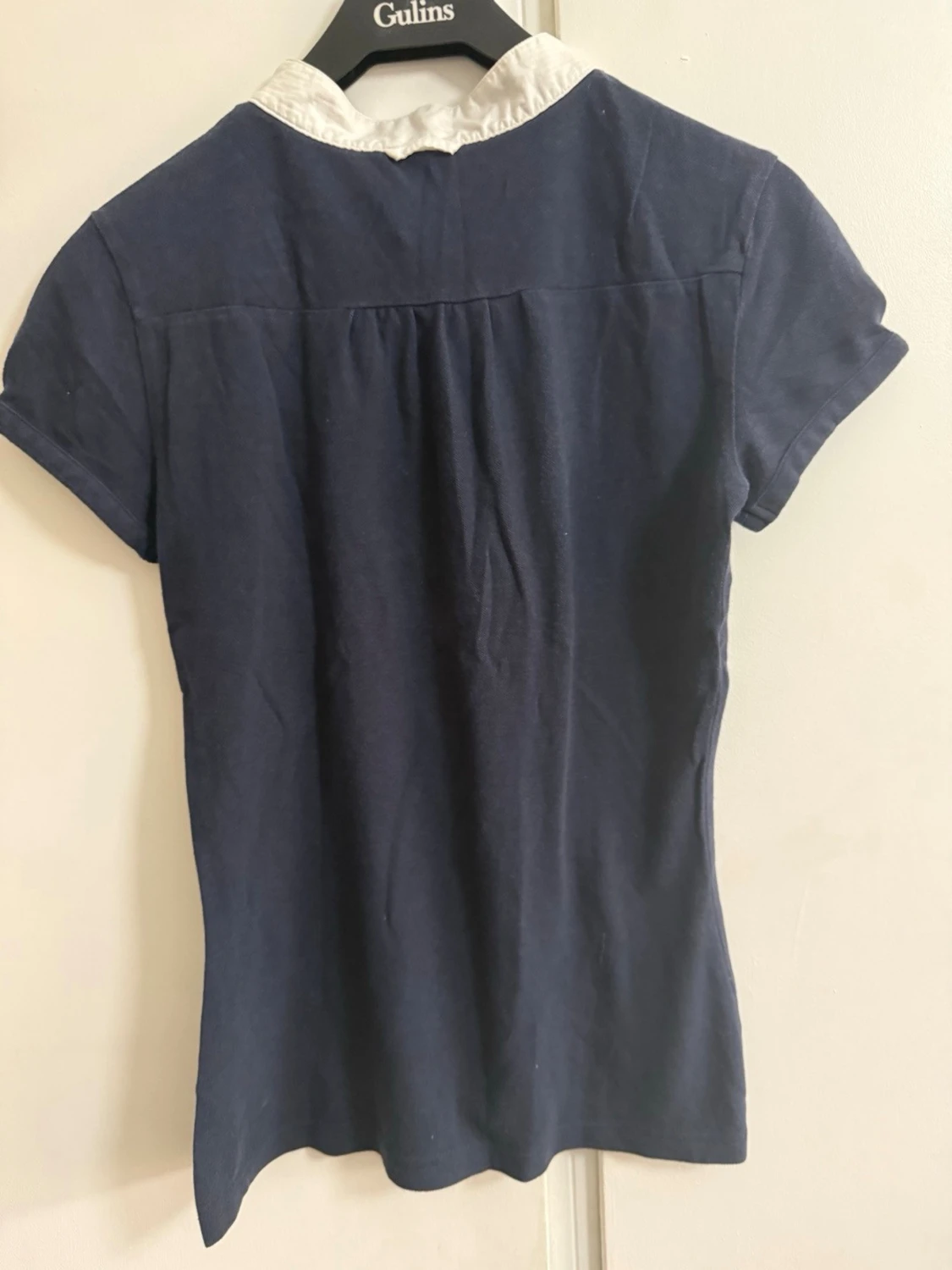 Marinblå kortärmad topp från Gant - 1