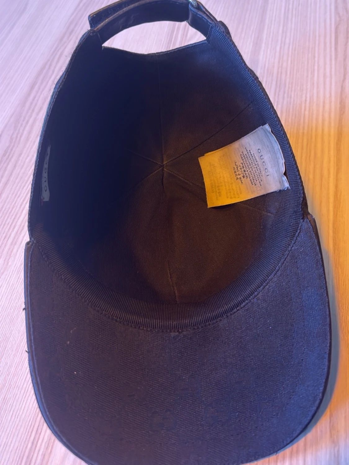 Svart Gucci keps  - 4