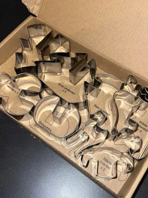 Pepparkaksformar 3D  - Pepparkaksformar 3D i nyskick 