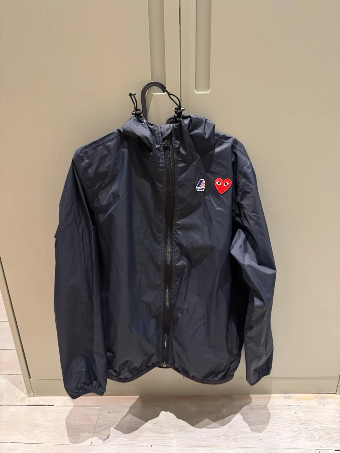 Blå vindjacka Comme des Garçons Play
