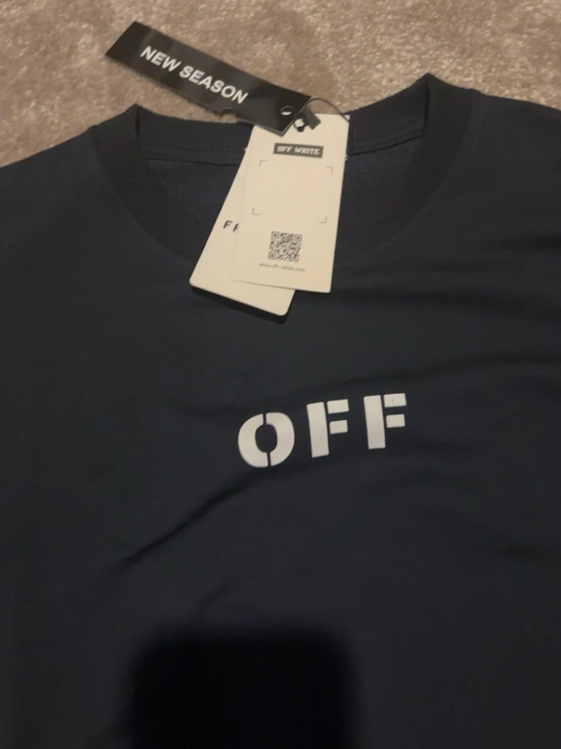 Off white tröja - 2
