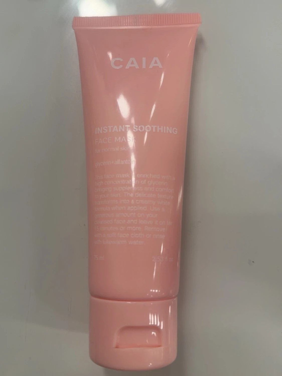 CAIA Instant Soothing Face Mask