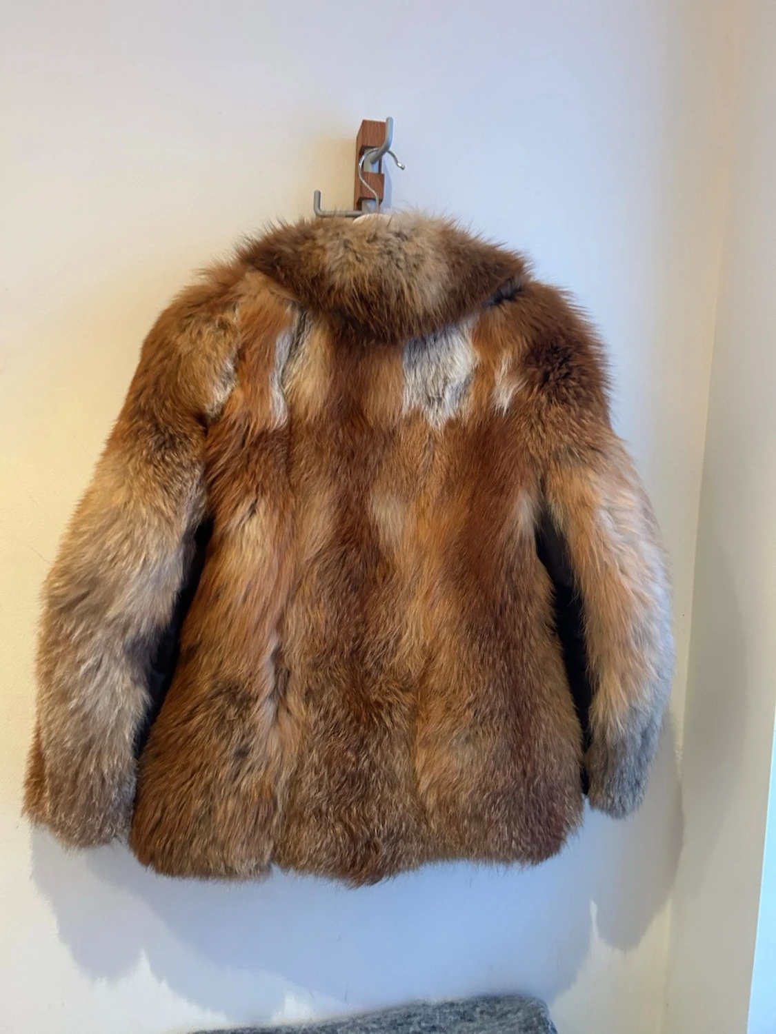 Äkta päls jacka  - 6