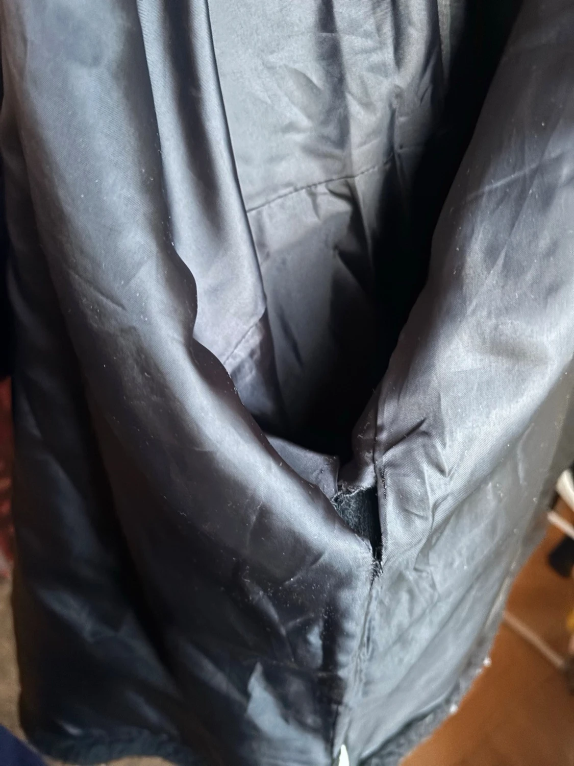 Svart teddyjacka med dragkedja - 2