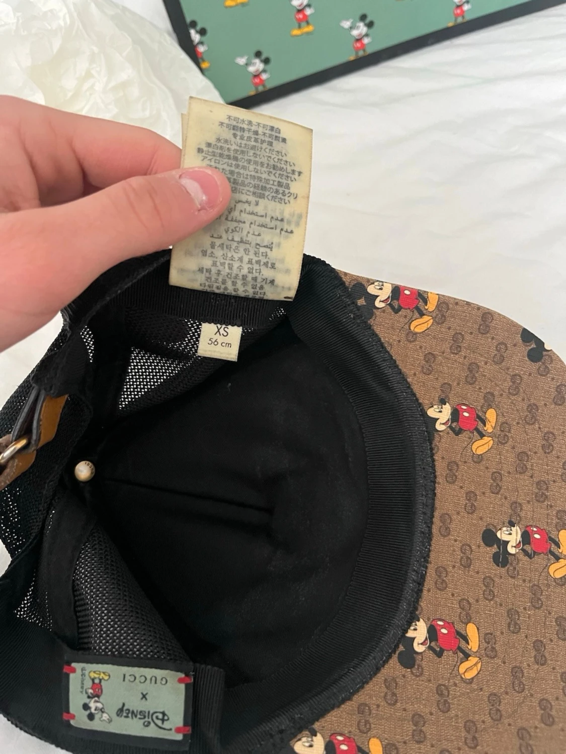 Gucci x Disney keps Mickey Mouse - 4