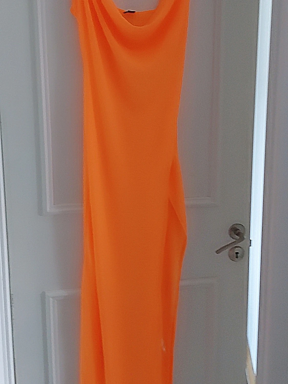 Orange strand långklänning från SHEIN