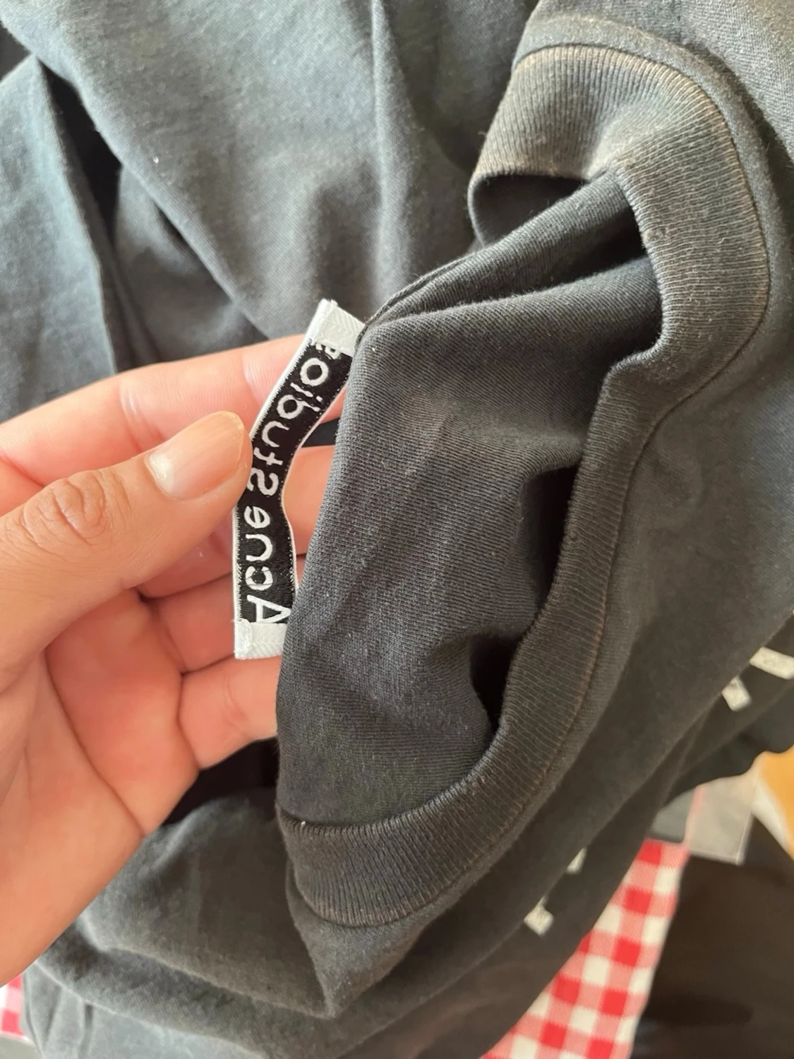 Svart långärmad Acne Studios äkta - 4