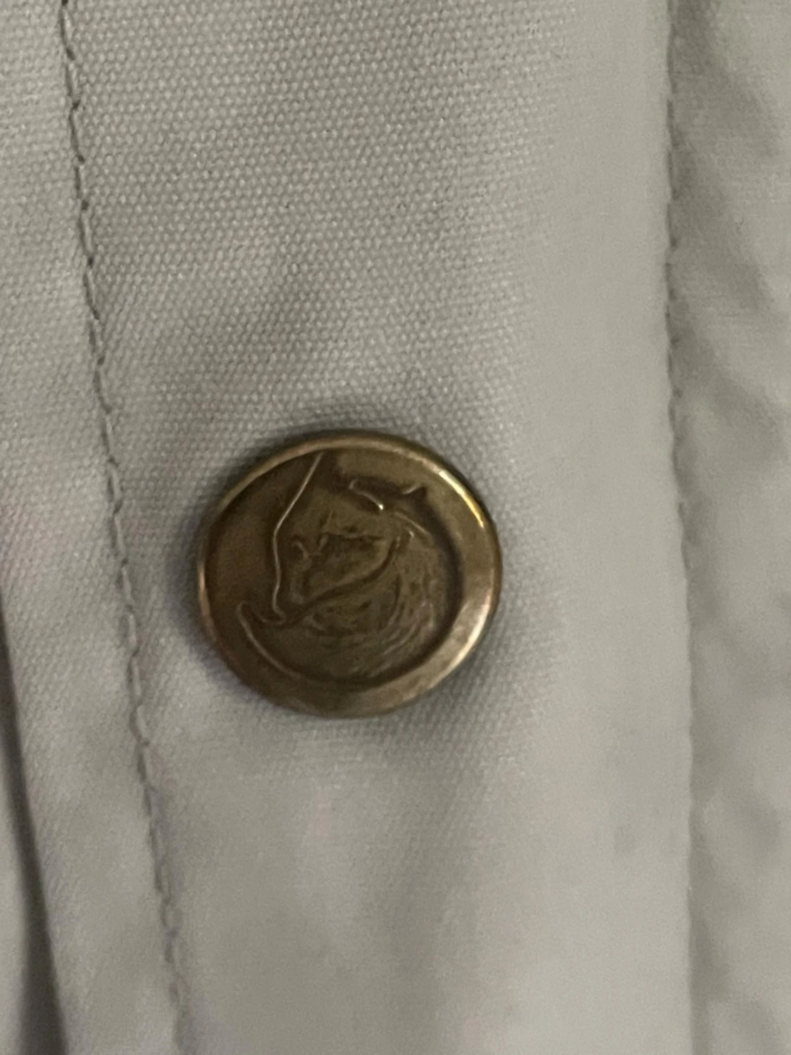 Beige parkajacka med fickor fjällräven  - 4