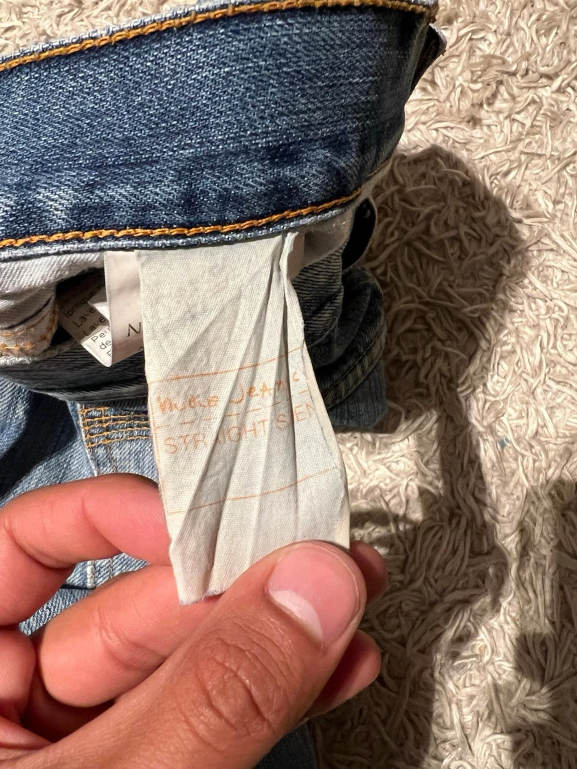 Vintage nudie jeans straight sven 2000 straight flared bootcut - 5