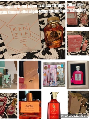 Diverse helt nya parfym!  - Helt nya parfymer. Fråga om du har funderingar och vill ha bättre bilder. 250 kr st för alla utom al Zaafaran Mousuf Wardi eau de parfum och rose passion som kostar 150 kr st. Köpta som blind buys men var inte min doft. De flesta är 100 ml utom al Zaafaran som är 50 ml. 