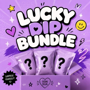 Lucky dip 3st presson naglar (M) - 🎁 LUCKY DIP BUNDLE 🎁 ✨ 3 slumpmässiga press-on-set 💖 179 kr 📦 Värde 267 kr+