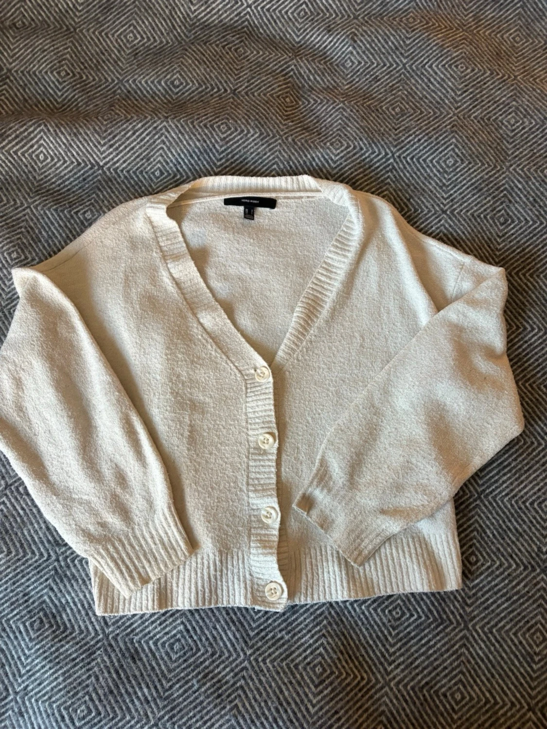 Beige kofta med knappar - 3