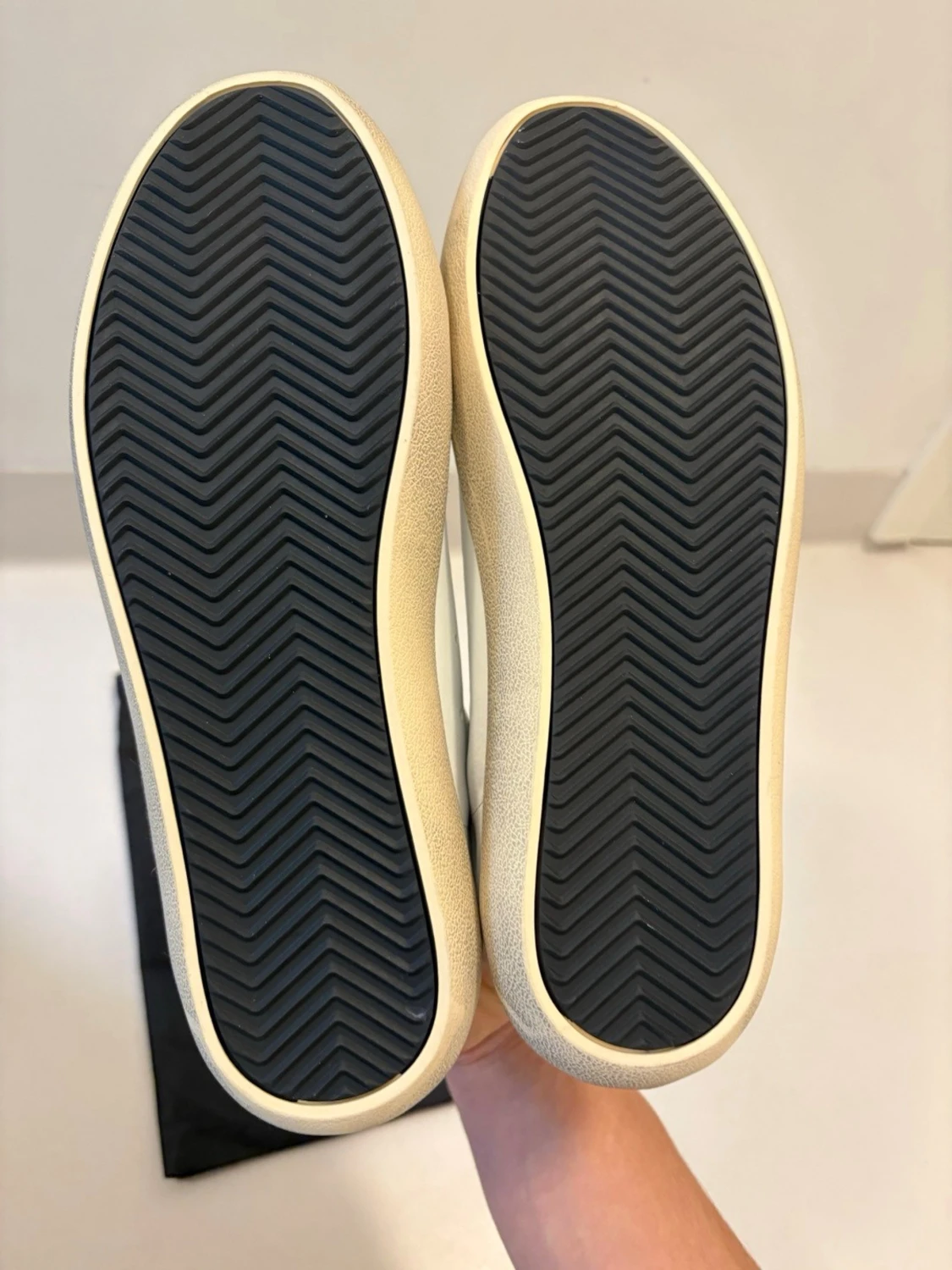 Vita golden goose skor - 5