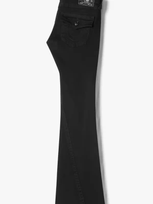 Svarta bootcut jeans True Religion - Säljer ett par svarta bootcut jeans från True Religion, model joey storlek 24 🥰 varit slutsålda ett tag i det mindre storlekarna, köpta för 1499 säljer för 999 men öppen för prisförslag. använd 1 gång och tvättade 1 gång men tyvär för korta så rekommenderar till nån som är 170 o under