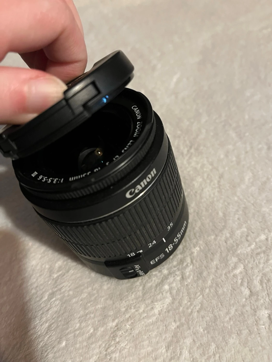 Canon EFS 18-55mm objektiv - 6