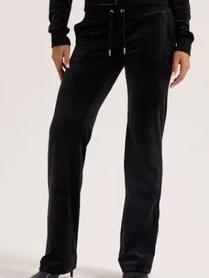 Juicy Couture byxor svarta - Supersnygga mjukisbyxor från Juicy för barn storlek 9/10 år