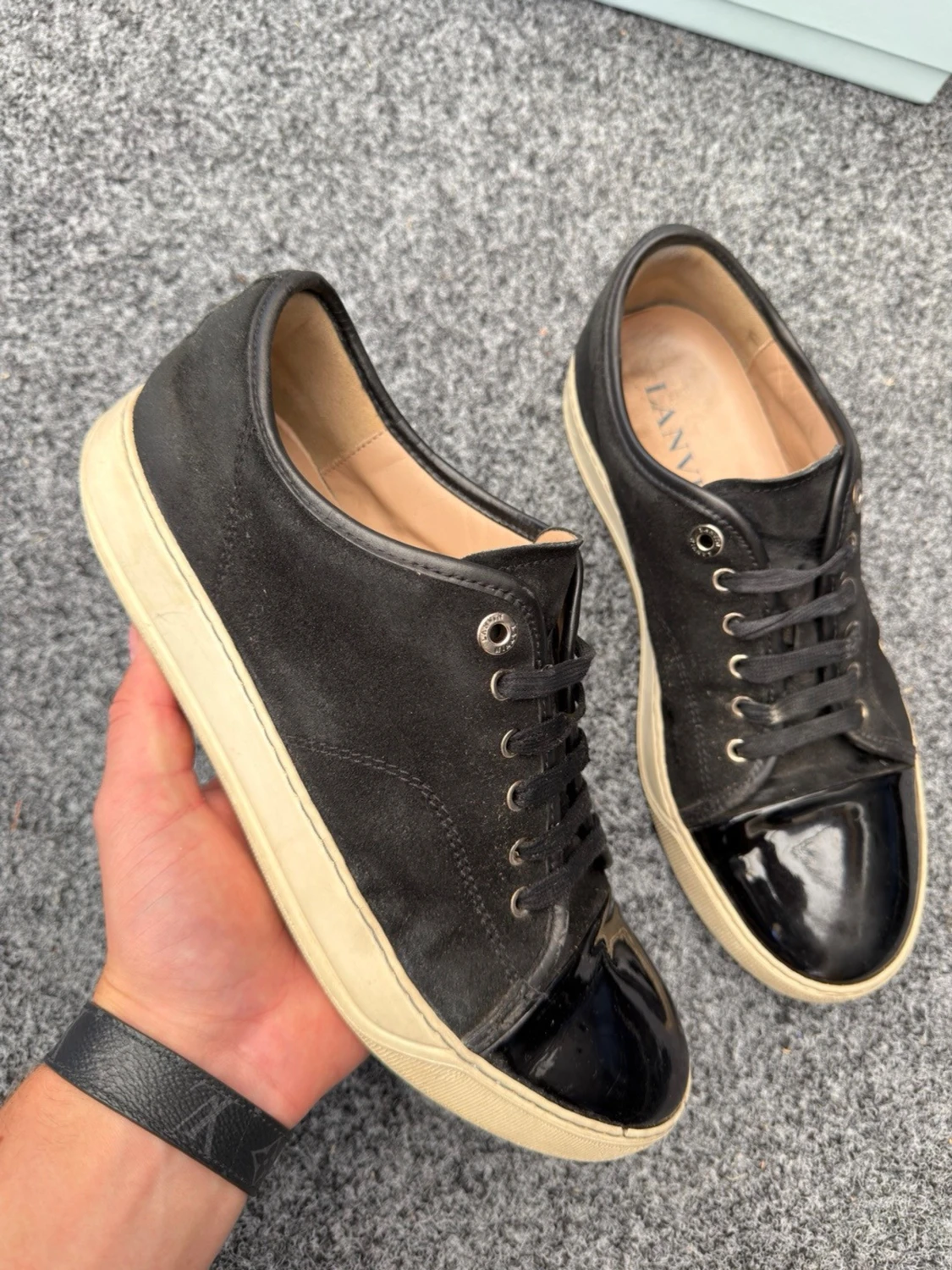 Lanvin uk8 svart - 5