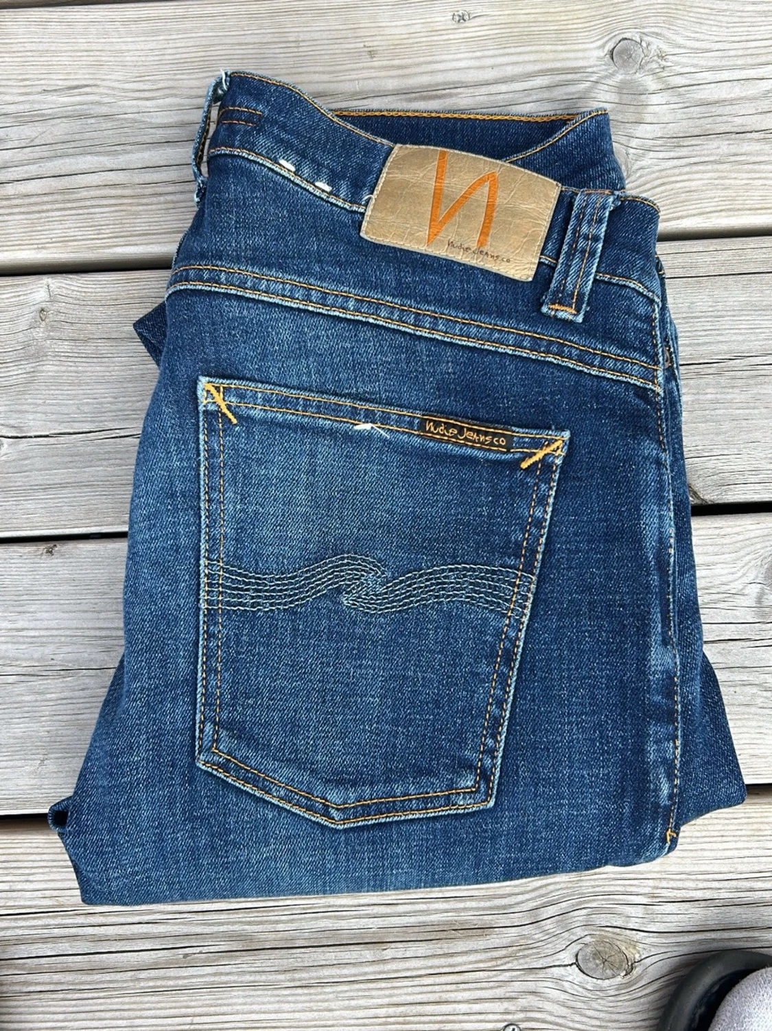 Blå jeans från Nudie Jeans Co W30 L30 - 2