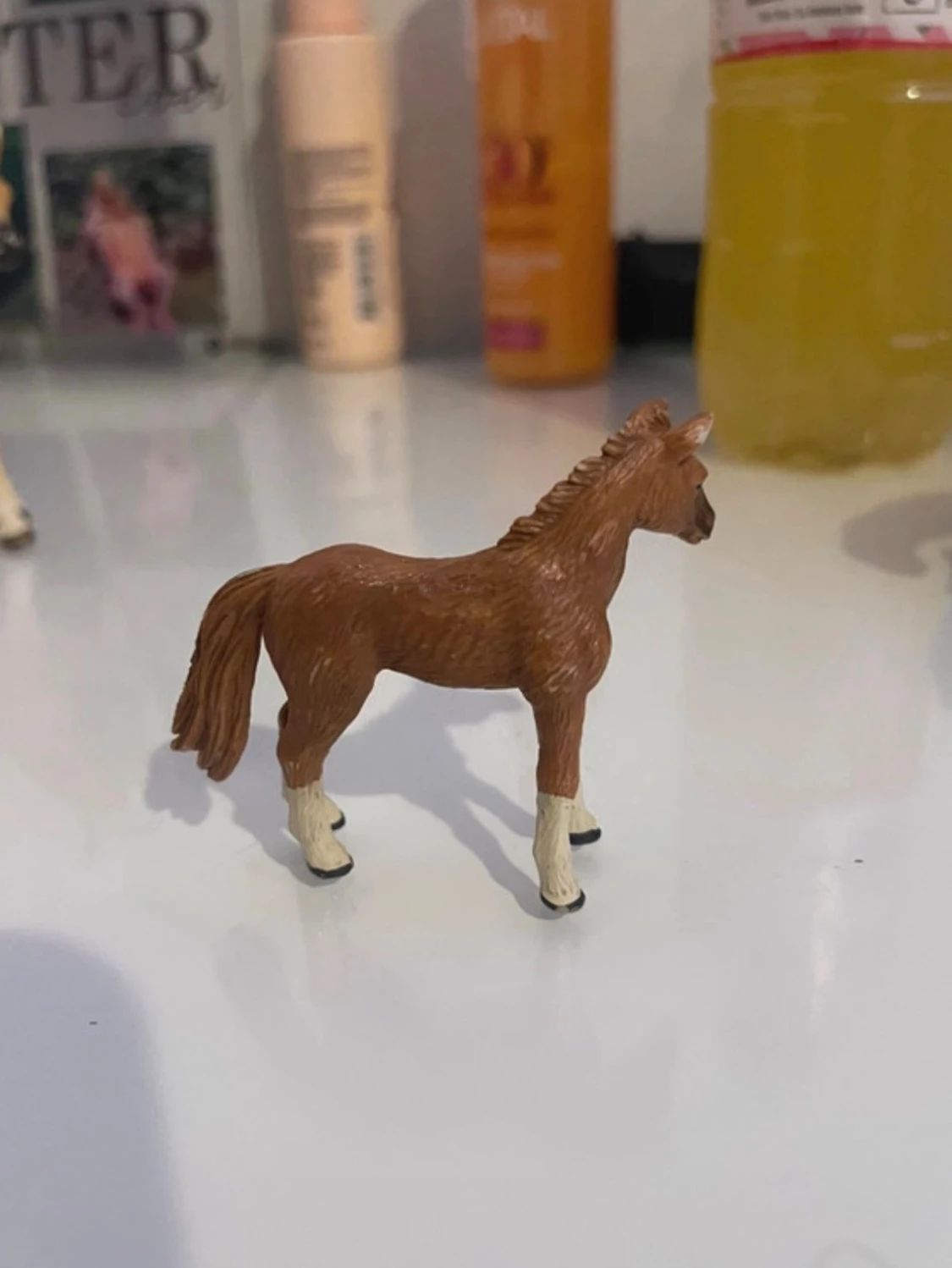 Små djurfigurer häst och hund - 2