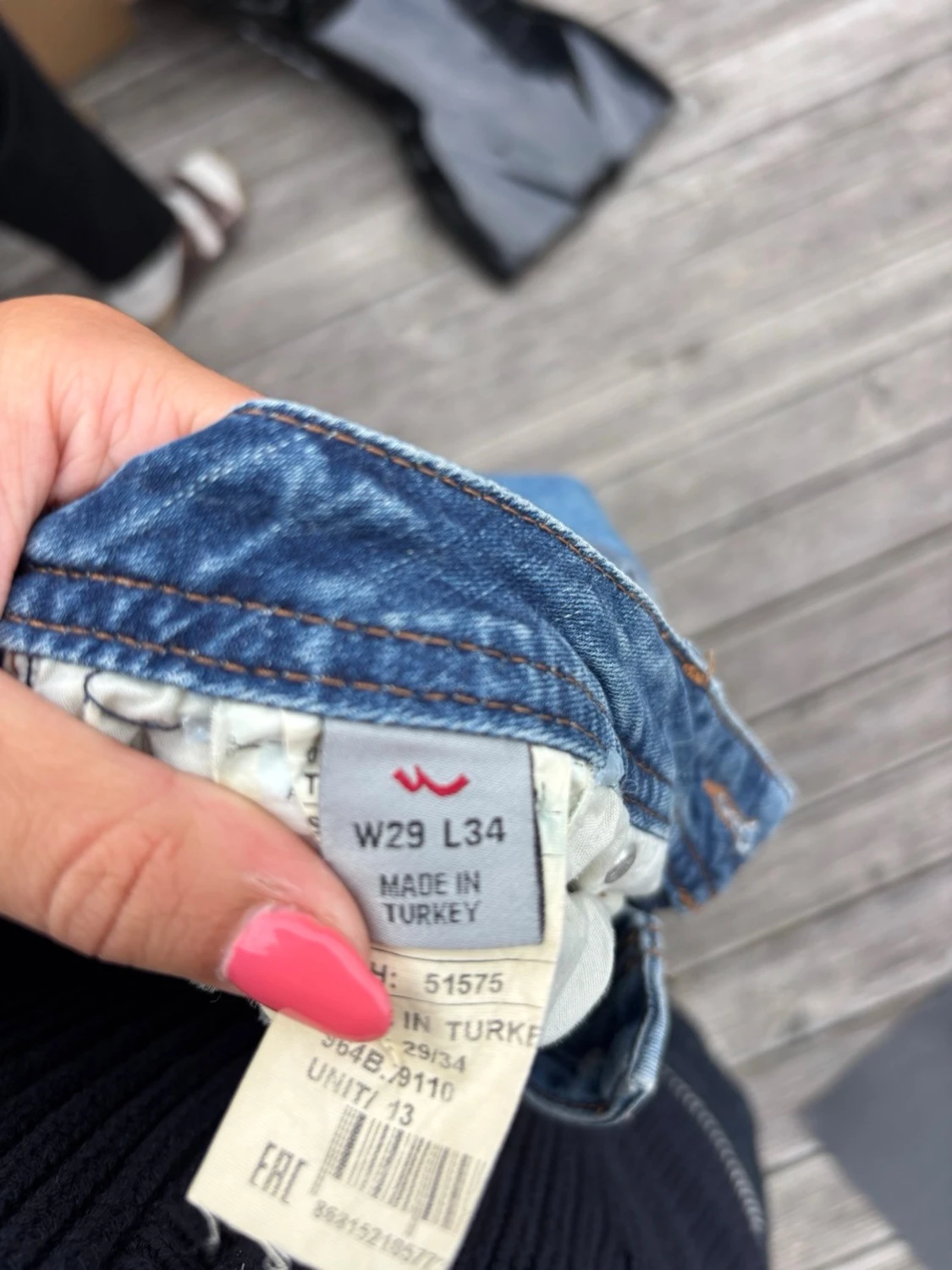 Blå bootcut jeans från LTB - 4