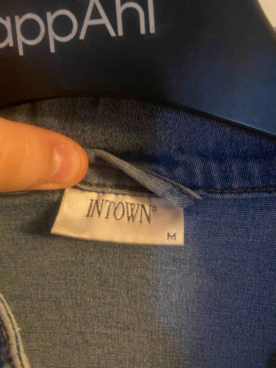 Ljusblå jeansjacka  - 2