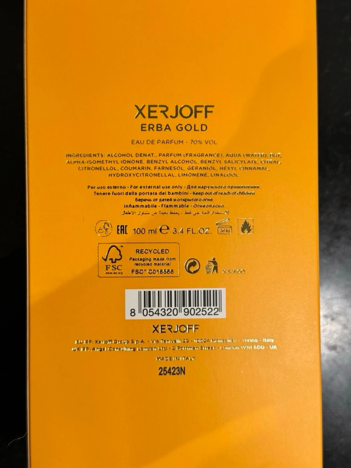 Xerjoff Erba Gold Eau de Parfum - 2