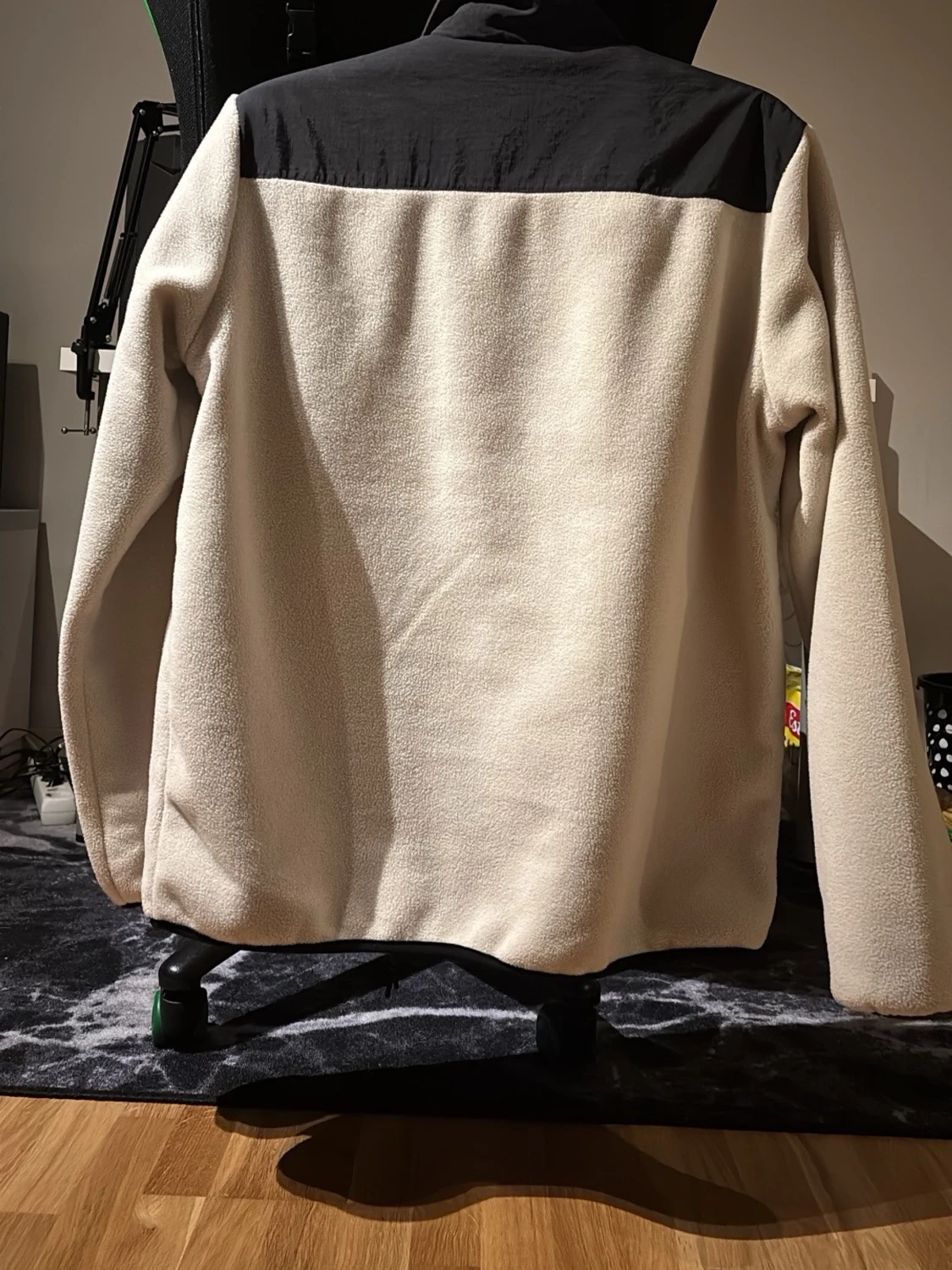 Teddyjacka från Jack & Jones, beige/svart - 4
