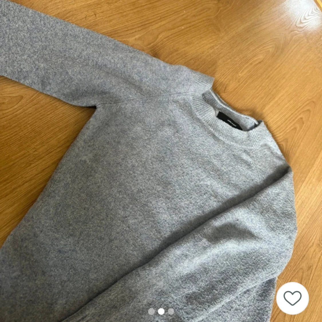 Blå stickad tröja från Vero Moda - 1