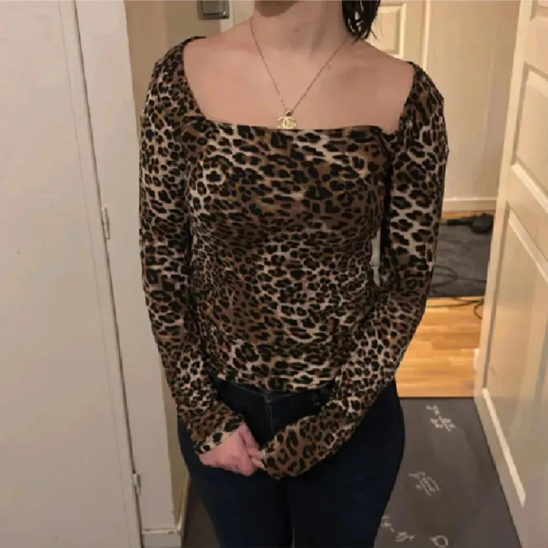 Leopardmönstrad topp från NA-KD - 3