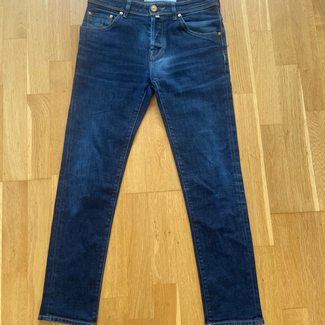 Jacob Cohën mörkblå jeans slim fit - 1