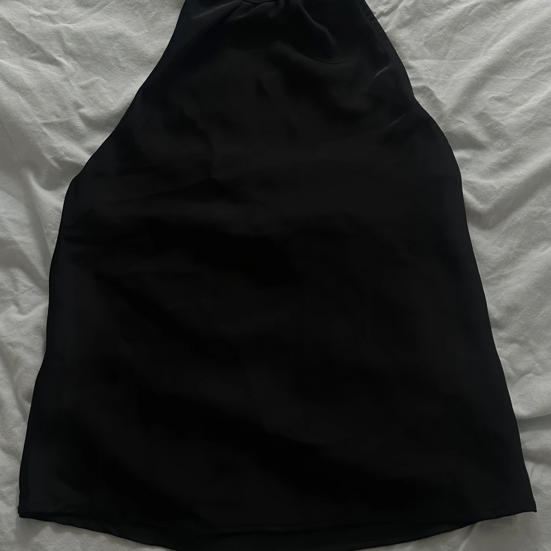 Svart halterneck topp