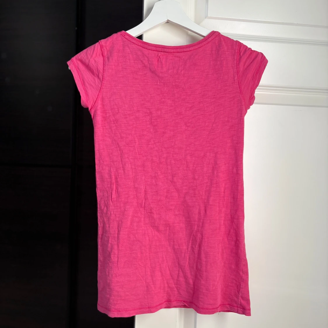 Rosa topp med tryck  - 1