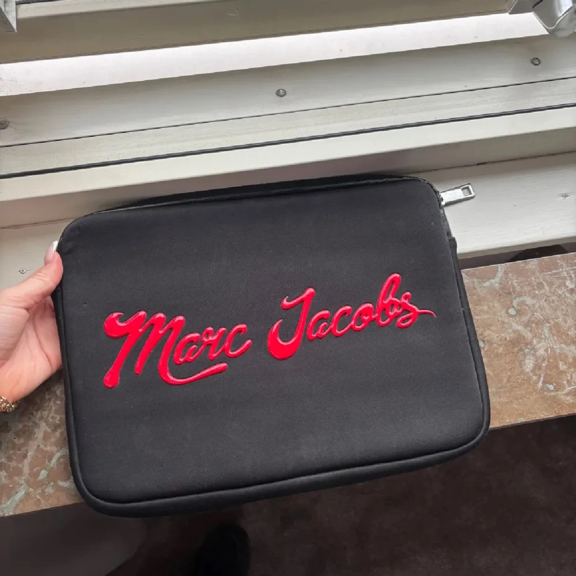 Svart datorväska Marc Jacobs