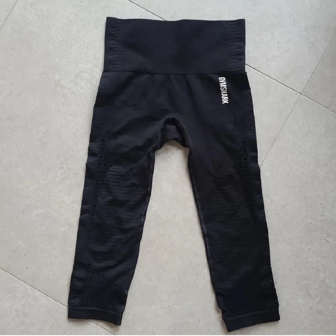 Svarta seamless gymtights från Gymshark